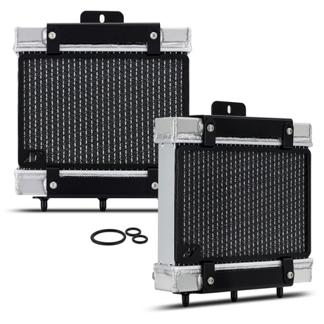 Mishimoto MMRAD-F80-15A aluminum auxiliary radiator for S55 BMW M3 M4