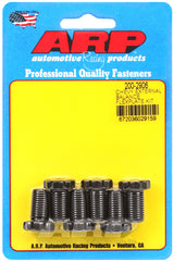 Six ARP 12-point external-balance flexplate bolts for Chevrolet one-piece rear main seal engines