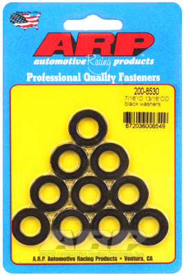 ARP 7/16" x  ID 13/16" OD Black Oxide Washers (Pack of 10)