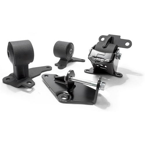 Innovative 96-00 Civic H-Series Black Steel Mounts 75A Bushings