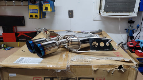 HKS LEGAMAX Premium Catback Exhaust HONDA CIVIC HATCHBACK Sport FK7