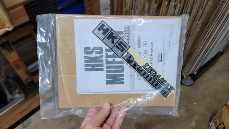 HKS LEGAMAX Premium Exhaust Badge