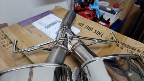HKS LEGAMAX Premium Exhaust Civic FK7 Hatchback Welding