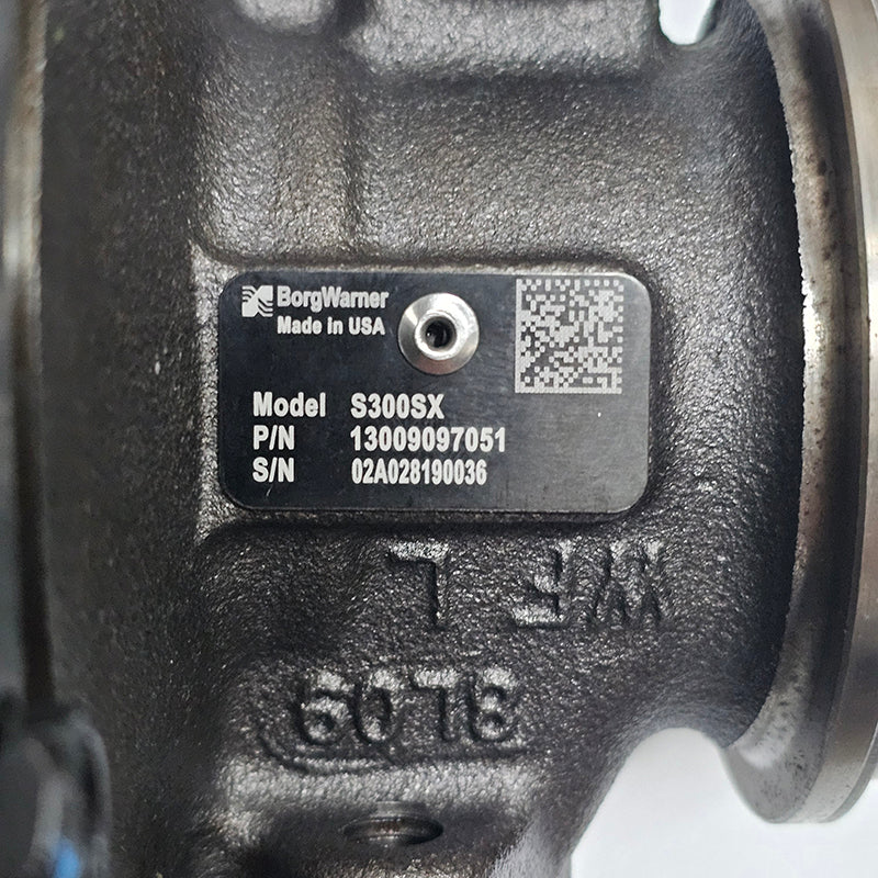 BorgWarner SuperCore Assembly SX-E S300SX-E 9180 (69mm Ind. / 91mm Exd.) Showroom special 13009097051