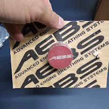 AEBS Red Billet Cam Seal Honda B-series B16A B18C B18B Front View