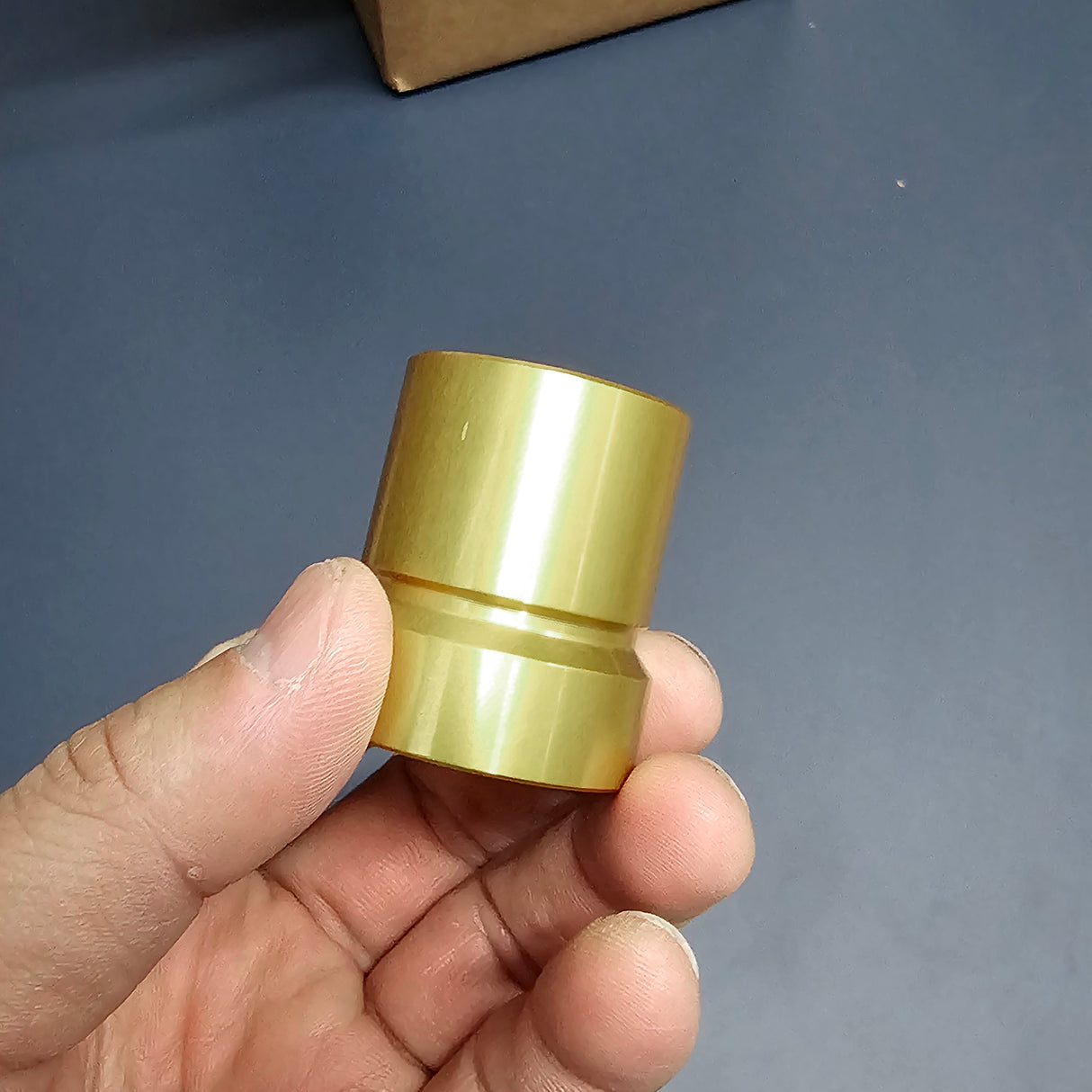 Password JDM VTEC Solenoid Cover Gold Side View