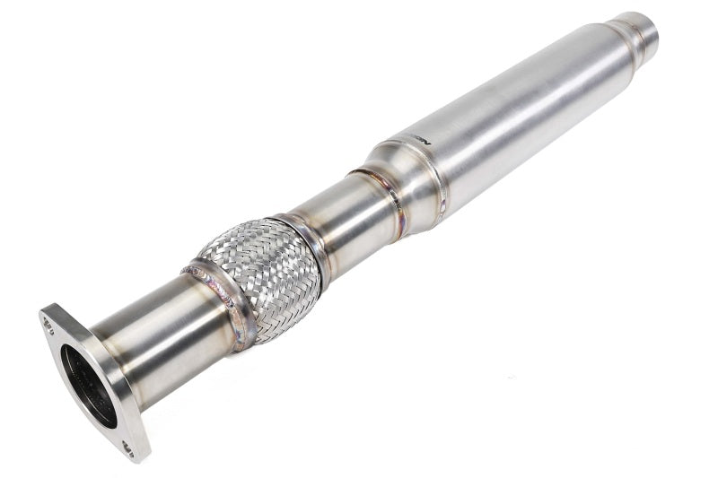 Perrin 22-24 Subaru WRX T304 Stainless Steel Midpipe w/ Resonator