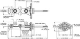 Wilwood 260-14241-BK Blue Print Diagram