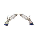 Remark axle-back exhaust for 2009-2019 Nissan 370Z with burnt stainless tips