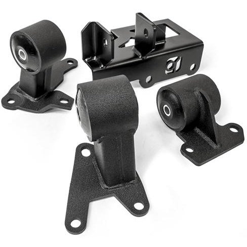 Innovative 94-01 Integra H-Series Black Steel Mounts 75A Bushings