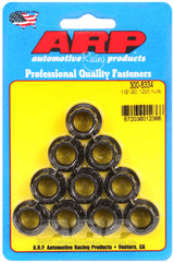 ARP 1/2in -20 12pt Nut Kit (Pack of 10)