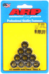 ARP M10x1.25 Low Head 12PT Black Oxide Nut Kit - 10 PK