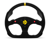 Momo MOD30 Buttons Steering Wheel 320mm Black Suede/Black Spokes/1 Stripe