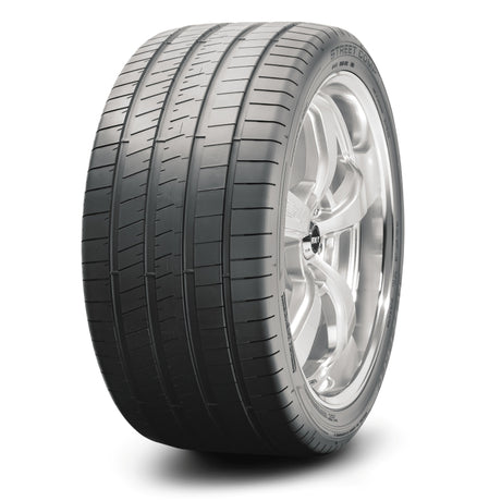 Mickey Thompson Street Comp GHT tire sidewall and tread detail in 245/45R19