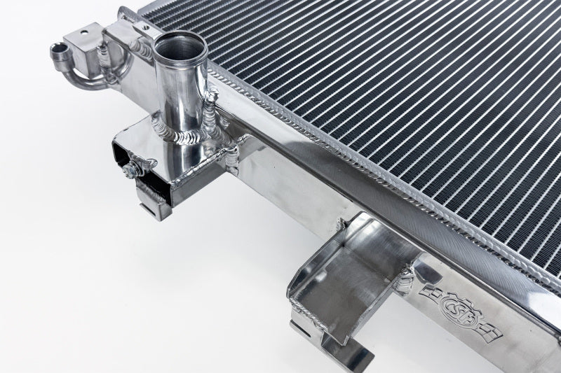 CSF Focus RS radiator with TIG-welded aluminum construction
