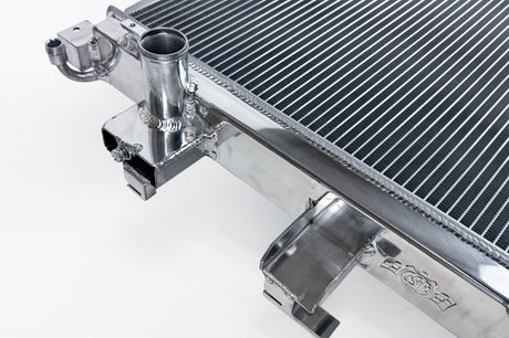 CSF Focus RS radiator with TIG-welded aluminum construction