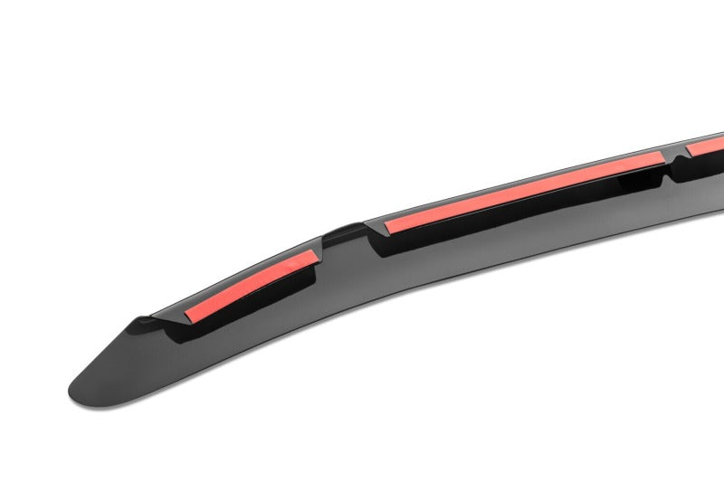 Husky Liners hood deflector smoke finish for Sequoia 08–22 (Bottom view showing double sided tape)