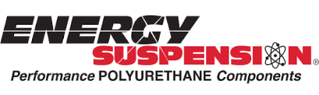 Energy Suspension graphite polyurethane steering rack bushing kit part 7.10104G in black