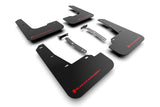 Rally Armor 22-23 Hyundai Elantra N Line Black UR Mud Flap w/Red Logo