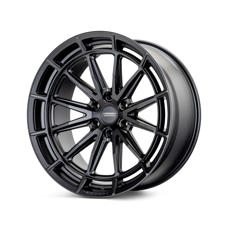 Vossen HFX-5 22x10 8x165.1 ET-18 Super Deep Face Satin Black forged wheel