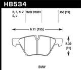 Hawk DTC-70 Race Brake Pads | HB534U.750