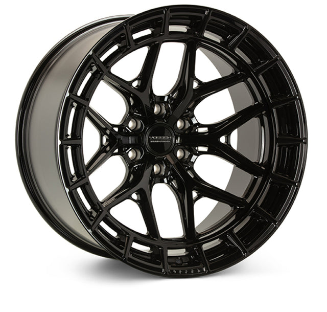 Vossen HFX-6 22x9.5 - 6x139.7 - ET30 - Deep - 95.1 - Gloss Black Wheel – performance automotive part SKU VOSHFX6-2G20-TL