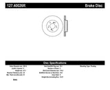 StopTech 97-01 Acura Integra Type R / 97-01 Honda CR-V Slotted & Drilled Right Front Rotor