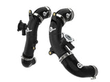 Black aFe BladeRunner 2.5-inch hot charge pipe kit for 2022–2026 Toyota Tundra 3.4L