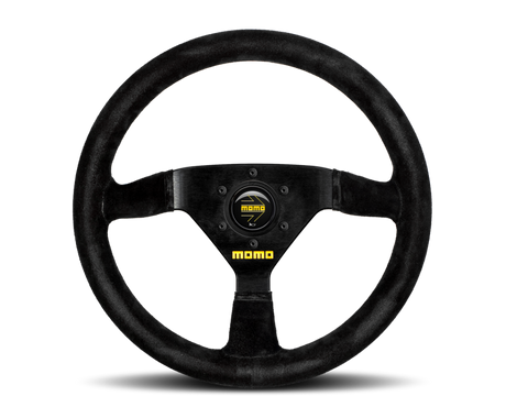 Momo MOD69 Steering Wheel 350mm Black Suede/Black Spokes