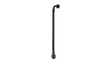 Vibrant 36 inch PTFE Hose Assembly w/ 10AN Straight and 90 Degree Female Fittings