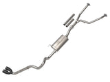 aFe Vulcan 304 stainless-steel cat-back exhaust with dual black tips for 2022–2026 Toyota Tundra