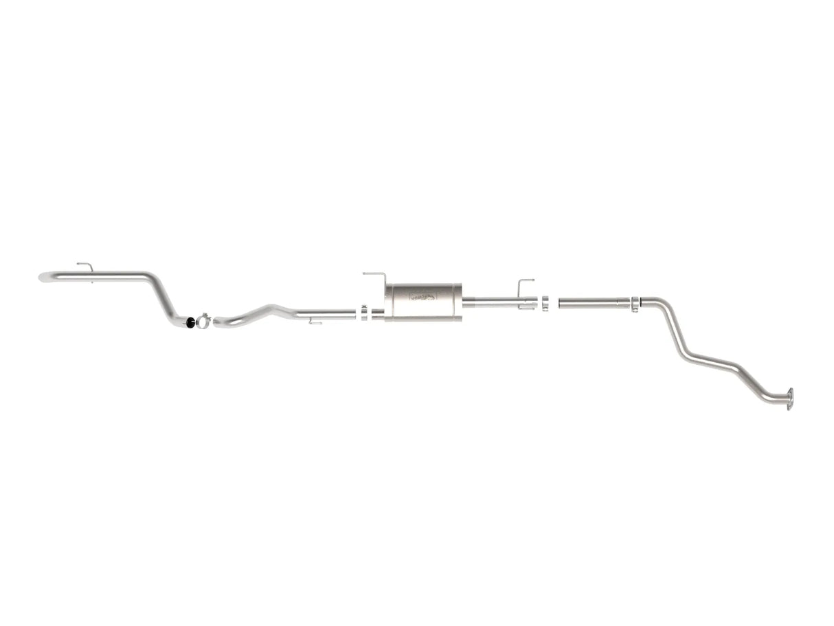 aFe 2024 Tacoma L4 2.4L MACH Force-Xp Hi-Tuck 2.5in 304 SS Steel Cat-Back Exhaust