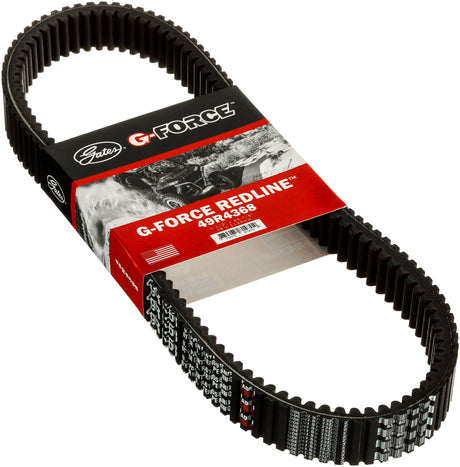 Gates 49R4368 G-Force RedLine CVT drive belt for Arctic Cat XF9000 ZR9000 and Kawasaki Ridge