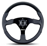 Sparco Strwhl L505 Lap 5 Blk/Blk/Blk