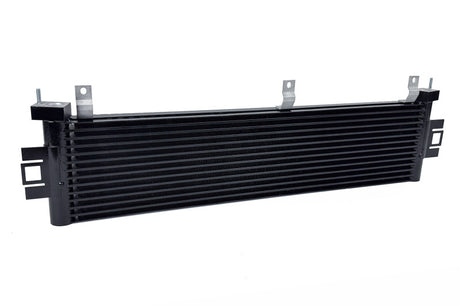 CSF BMW B58 high performance engine oil cooler front view showing full core assembly and mounting brackets for G2X G42 platform