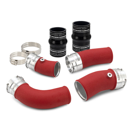 Mishimoto MMICP-TAC-24RD red charge pipe kit for 2024 Toyota Tacoma
