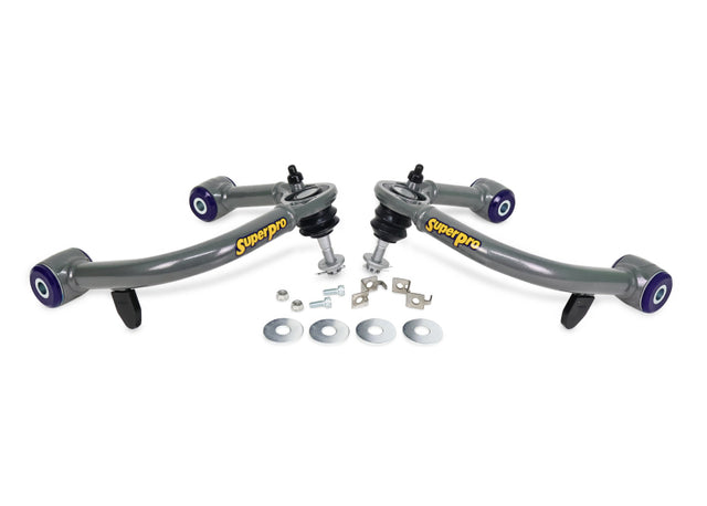 SuperPro TRC6715E front upper control arm set for Toyota Land Cruiser GX550 Tacoma 4Runner