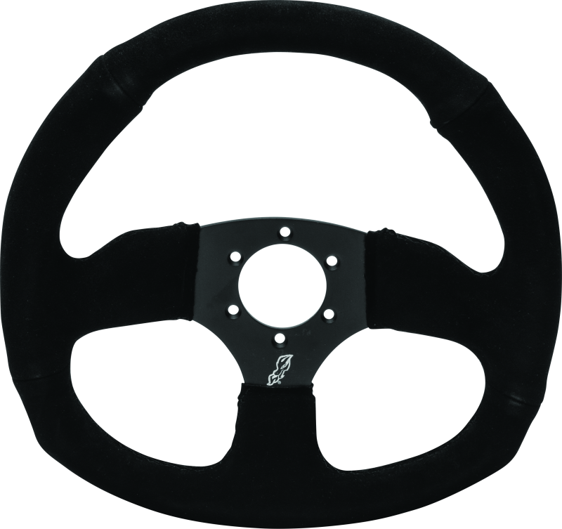 DragonFire Racing Steering Wheels - D-shaped- Suede- Iron Series- 0in ...