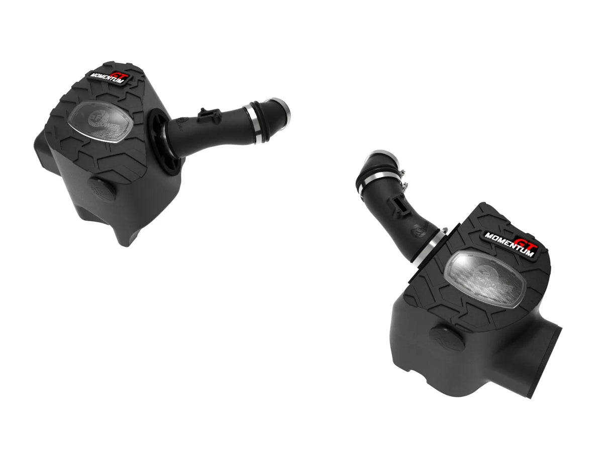 aFe Momentum GT dual Pro DRY S cold air intake for 2022–2026 Toyota Tundra 3.4L - Top Angle View
