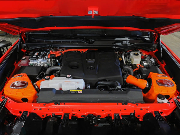 aFe Momentum GT Orange Edition Pro 5R Cold Air Intake for 2022–2026 Toyota Tundra 3.4L Twin-Turbo