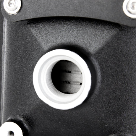 Mishimoto air-to-water intercooler with -12 ORB coolant ports