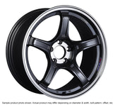 SSR GTX03 18x9.5 5x100 38mm Offset Black Graphite Wheel - High-performance alloy wheel with a sleek black graphite finish, perfect for enhancing the look and performance of your vehicle.