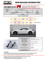 HKS Hipermax R ZN8 Full Kit | 80310-AT006