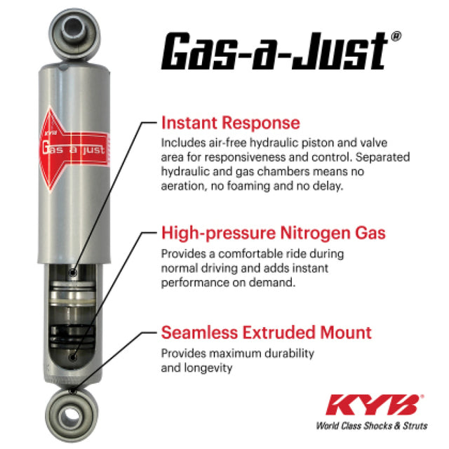 X Reas Module KYB 03-09 Toyota 4Runner (Exc. X-Reas, Adj Susp.) Gas-A-Just Shock - R ...