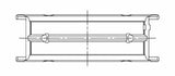 ACL BMW M20/M50/M52/M54 - 1919CC 80.0mm Bore 66.0mm Stroke .001in Clearance on STD Main Bearing Set