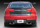 HKS 08-09 Evo 10 Hi-Power Dual Tip Catback Exhaust | 31008-BM001