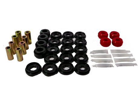 Energy Suspension 8.3148G rear control arm bushing set for Toyota 4Runner black