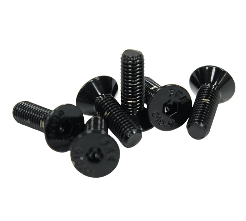 NRG Steering Wheel Screw Upgrade Kit (Conical) - Black