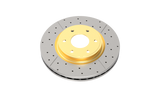 DBA 08-21 Lexus LX570 Front Drilled & Slotted Street Series Rotor