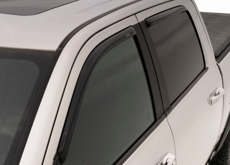 AVS 17-22 Mazda CX-5 In-Channel Ventvisor Front & Rear Window Deflectors 4pc - Smoke